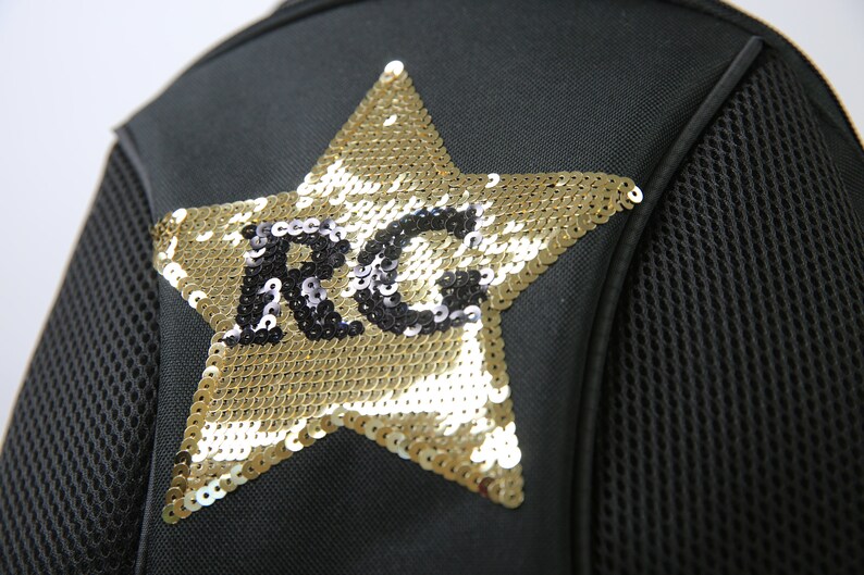 Rhythmic Gymnastics Backpack \u00b7 Star Backpack \u00b7 Black Backpack For Girls \u00b7 Minimalist Backpack \u00b7 Gymnastics Bag \u00b7 Backpack With Sequins