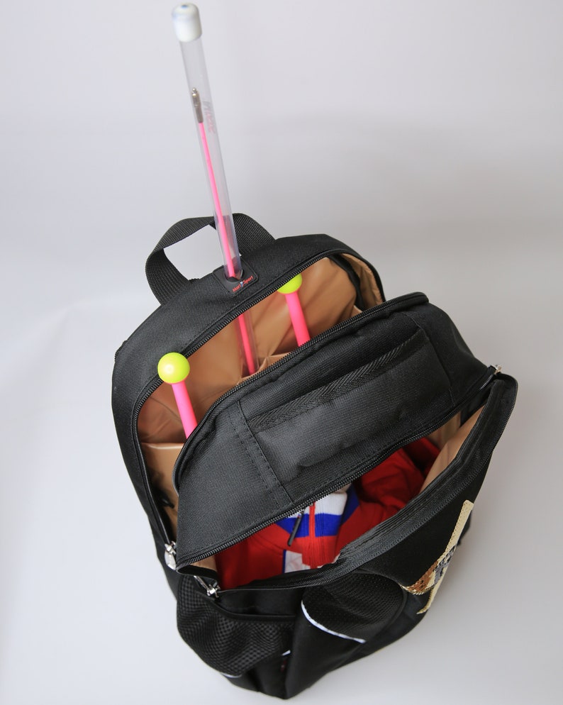 Rhythmic Gymnastics Backpack \u00b7 Star Backpack \u00b7 Black Backpack For Girls \u00b7 Minimalist Backpack \u00b7 Gymnastics Bag \u00b7 Backpack With Sequins