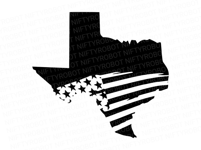 Download Texas SVG File Digital Download Texas Flag SVG SVG File for | Etsy