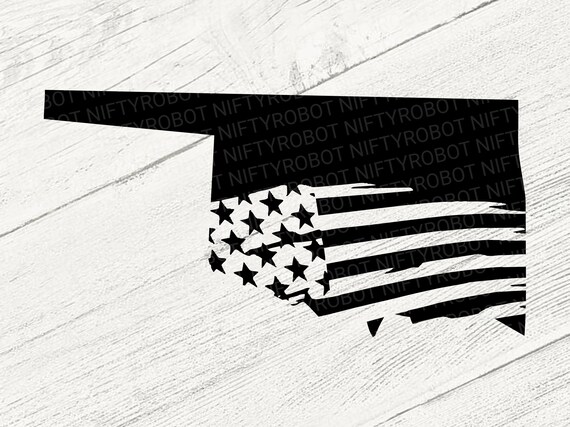 Download Oklahoma SVG Files Digital Download Oklahoma Flag SVG SVG ...