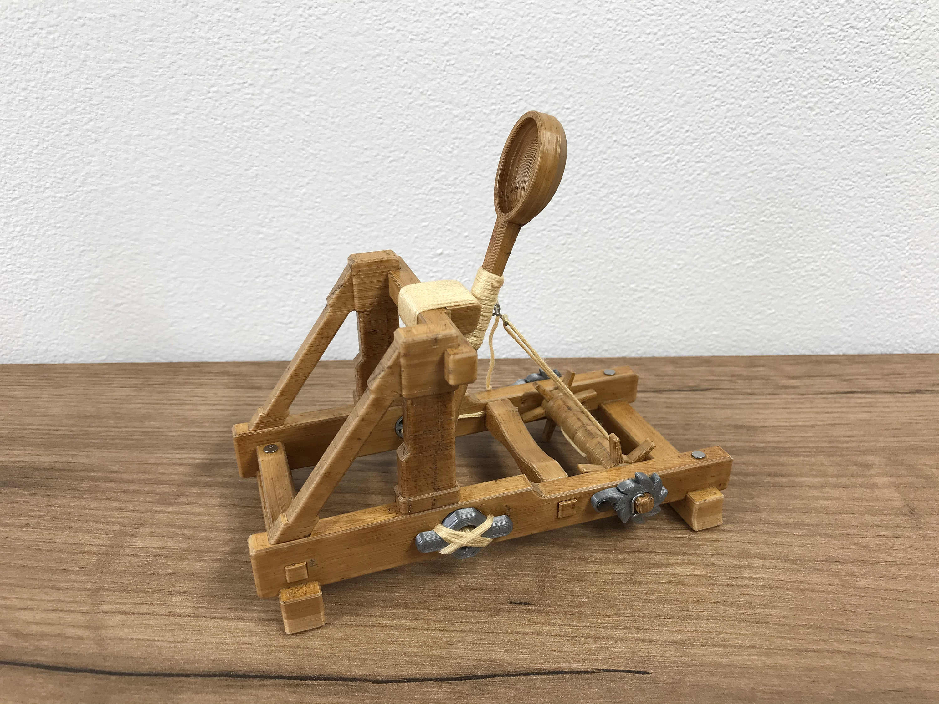 Functional Mangonel Model DIY Kit Or Finished Medieval War Machine 3D 