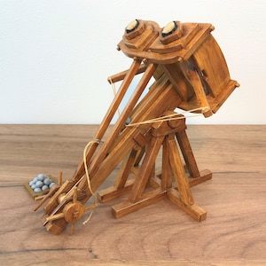 Functioneel Ballista-model: doe-het-zelfkit of voltooide Romeinse belegeringsmachine 3D-geprint
