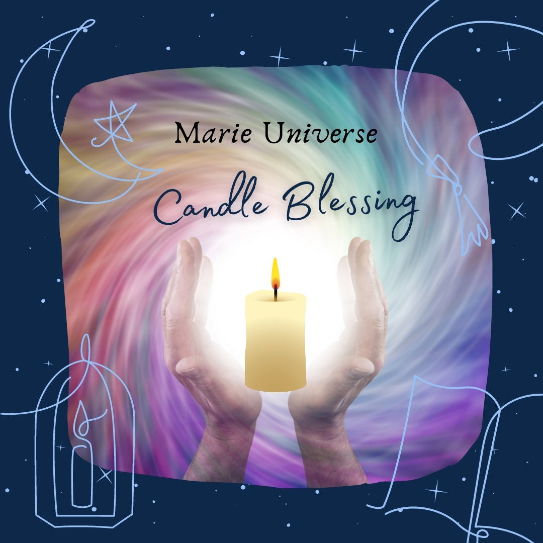 Candle Blessing Spiritual Home Cleansing Etsy