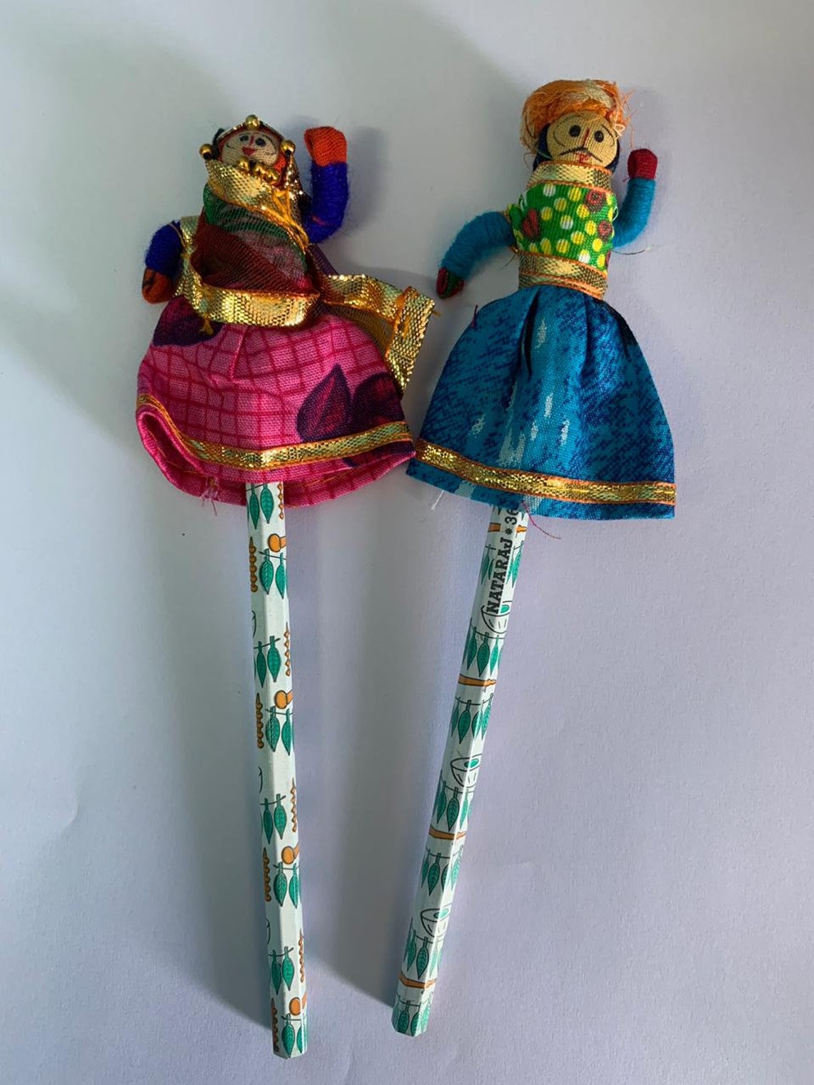 FREE GIFT with any purchase Puppet pencils/ funky pencil/ Etsy
