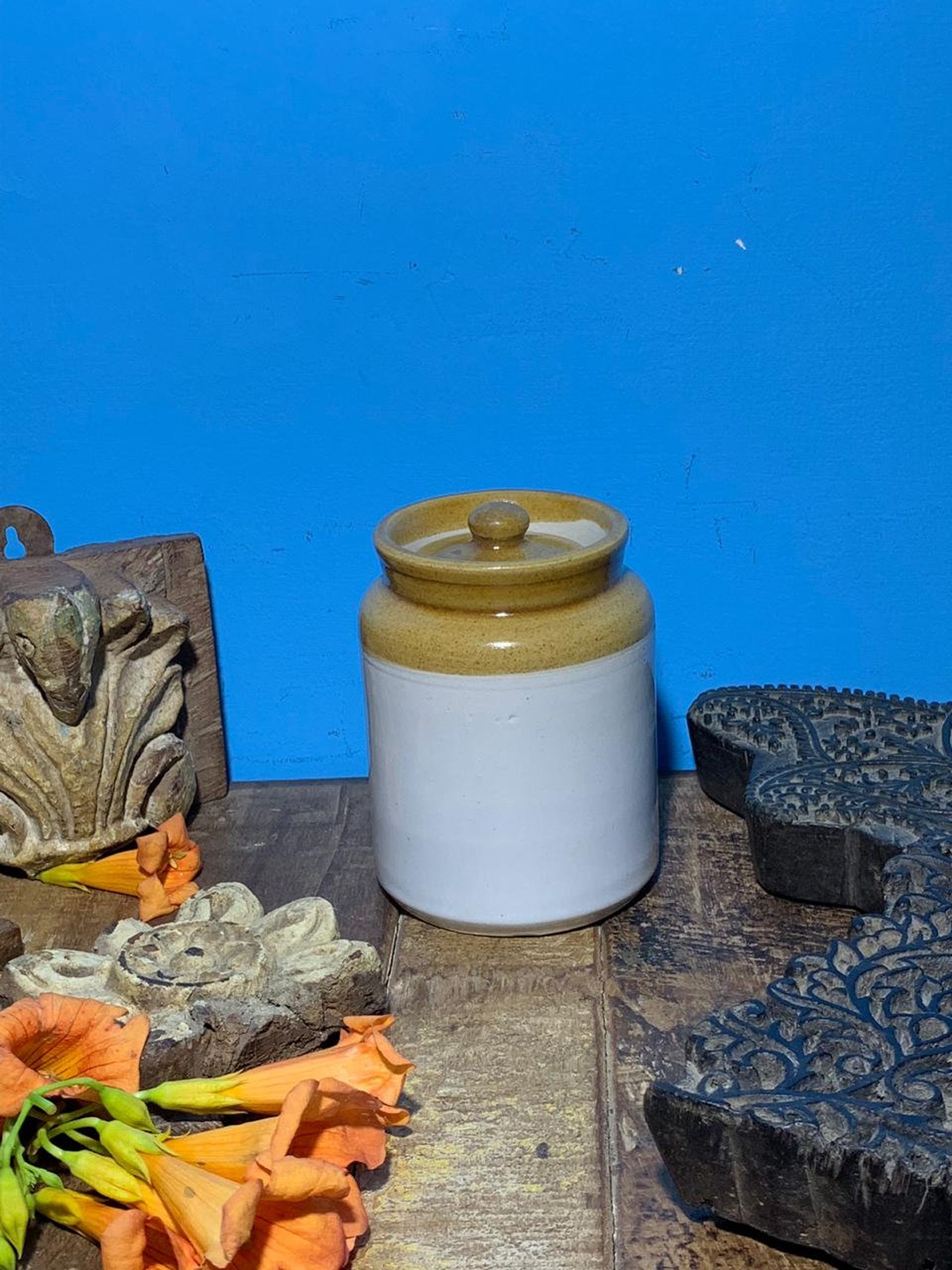 Ceramic Pickle Jars/ Traditional Indian Achaar Matki/ Pickle Etsy