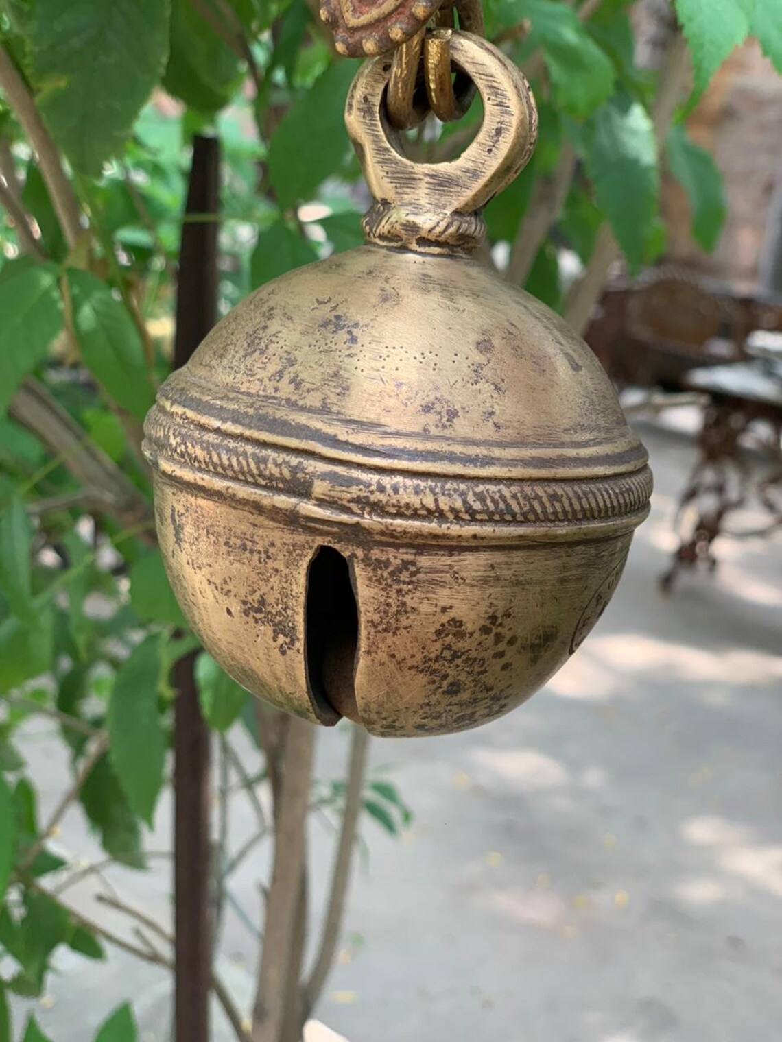 Antique and unique brass cow bell/ Decorative cow bell with Etsy