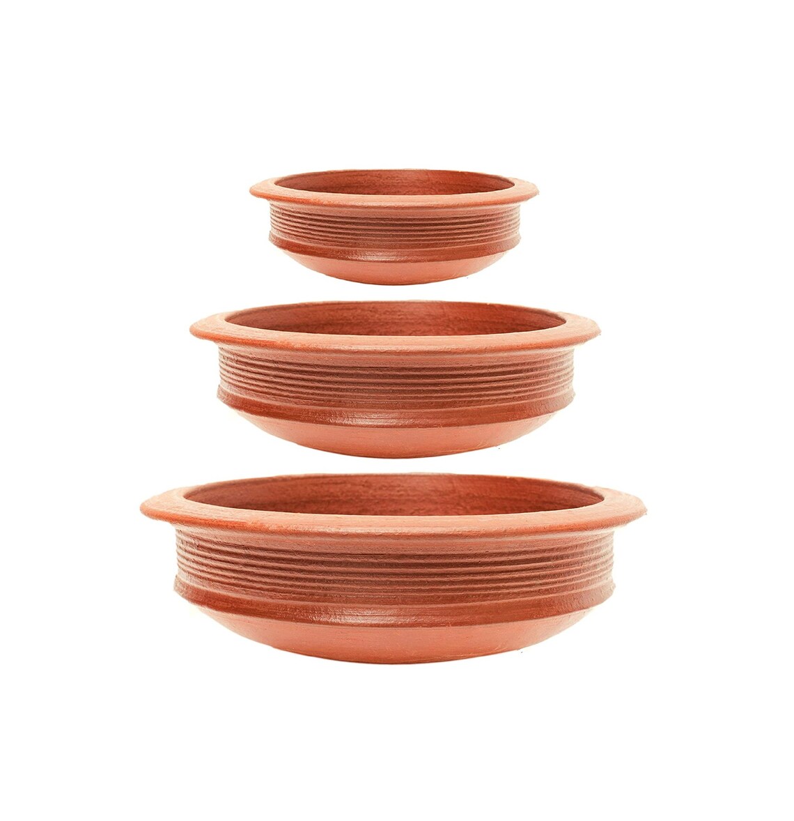 Indian clay mitti earthen pots for cooking and serving/ Clay Etsy