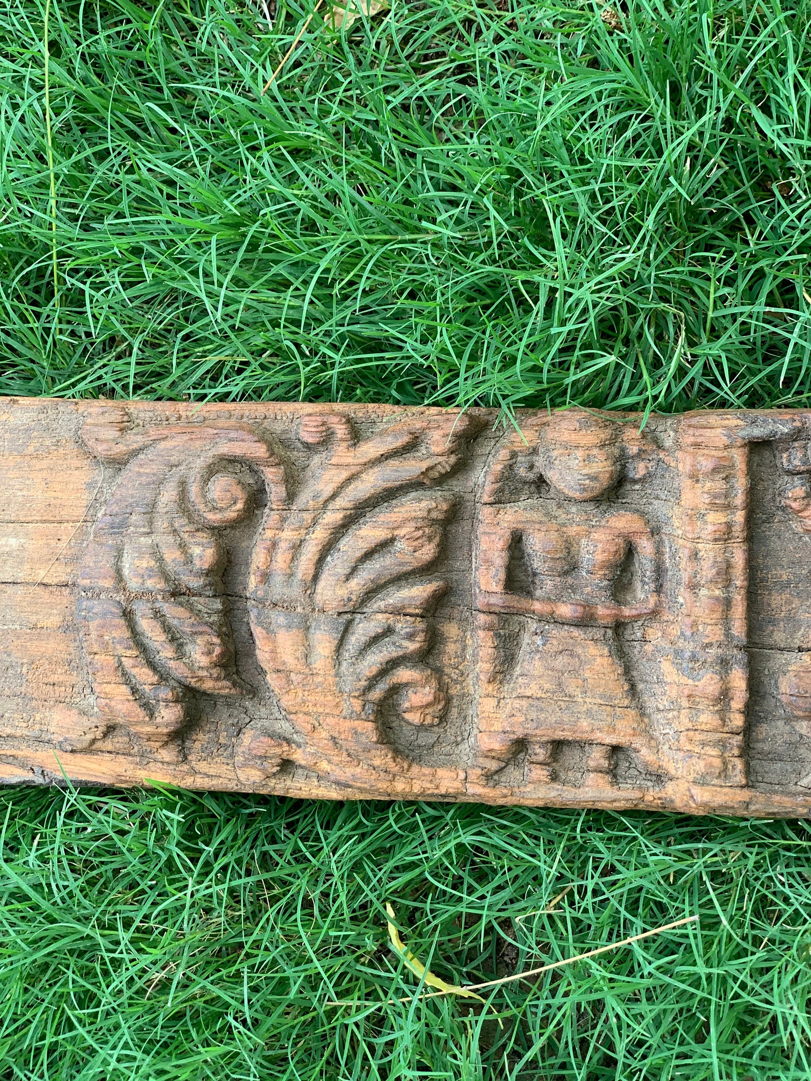 Wooden carved antique wall panel/ Indian artistic rare wall Etsy