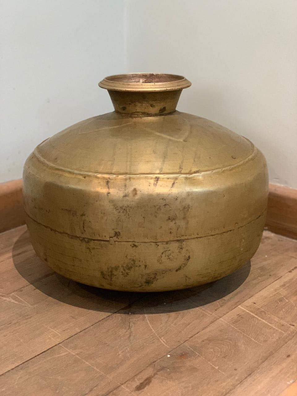 Brass antique vintage pot/ Brass artware water pot/ Brass Etsy