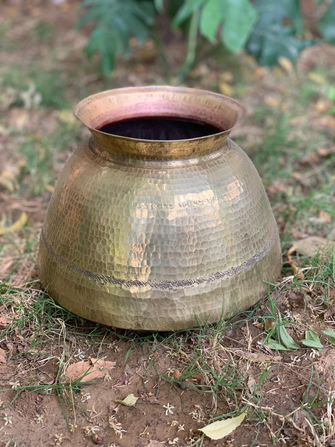 Brass artware antique water pot/Rare brass pot/vintage water Etsy
