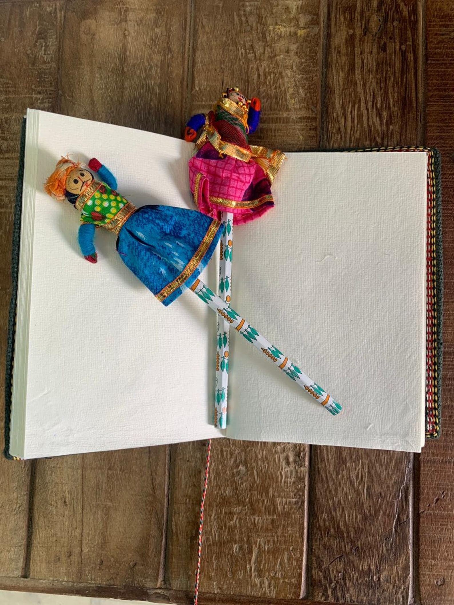 FREE GIFT with any purchase Puppet pencils/ funky pencil/ Etsy