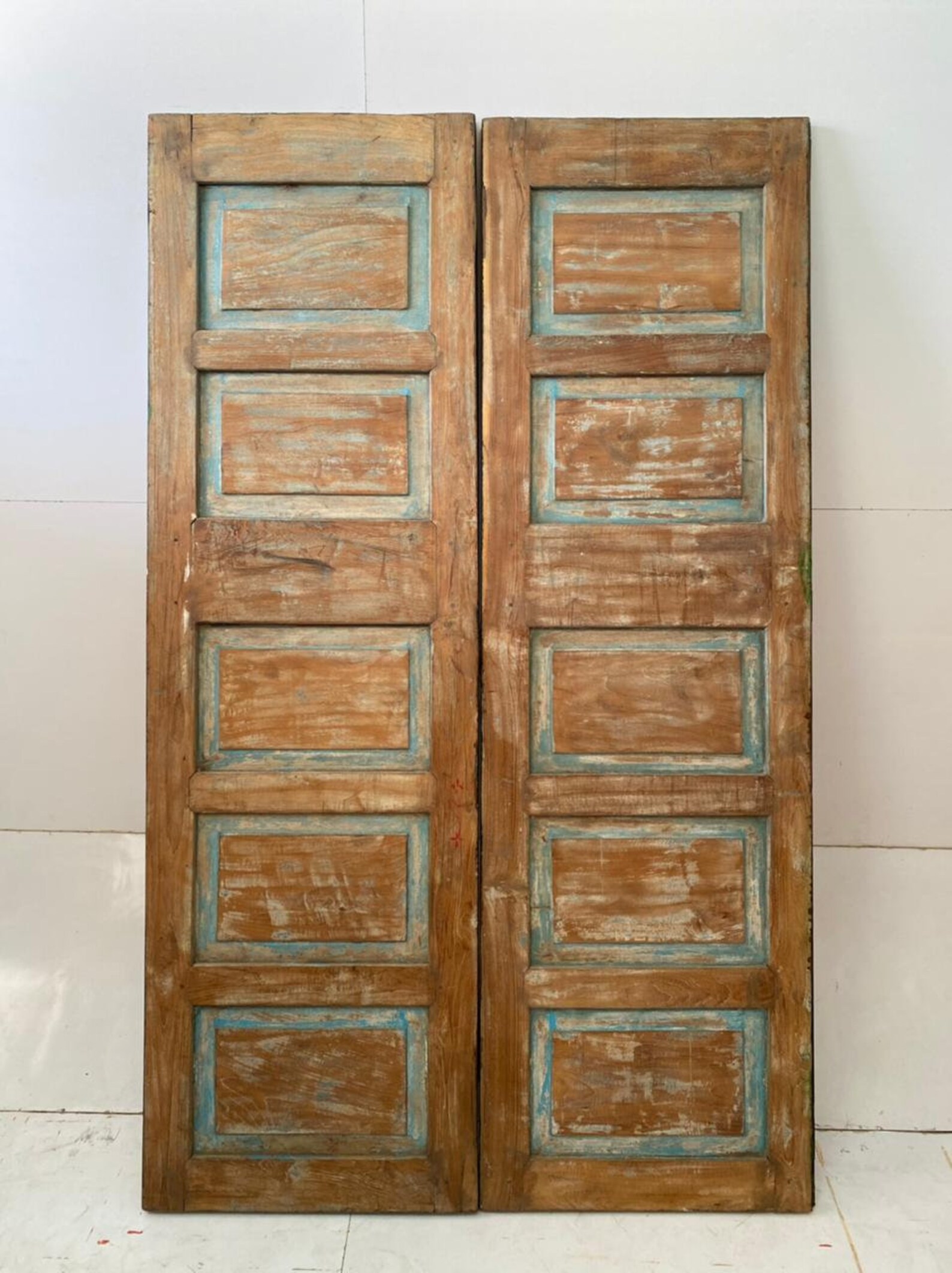 Wooden Antique Door With New Hand Painting/wooden Artistic Etsy