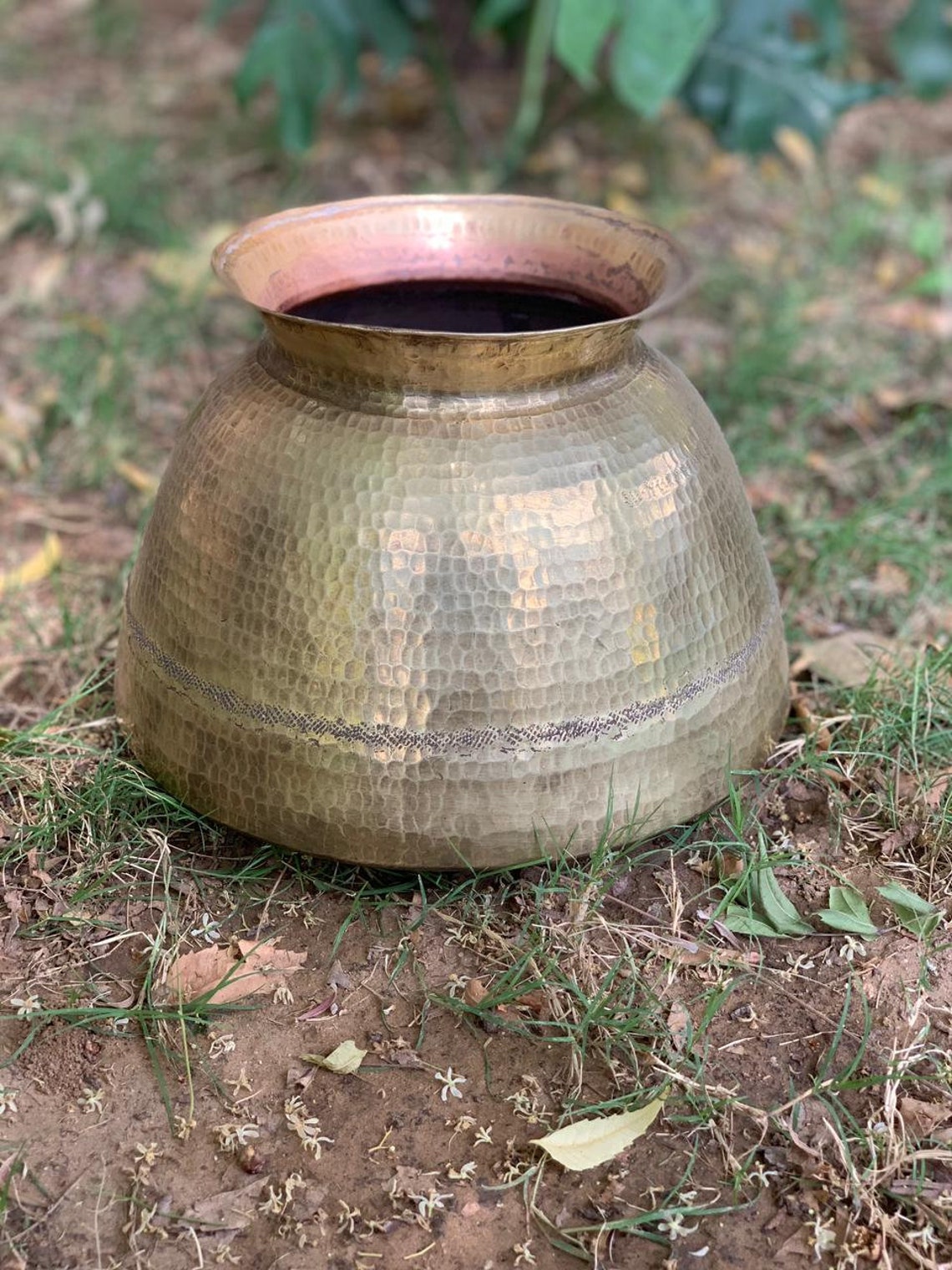 Brass artware antique water pot/Rare brass pot/vintage water Etsy