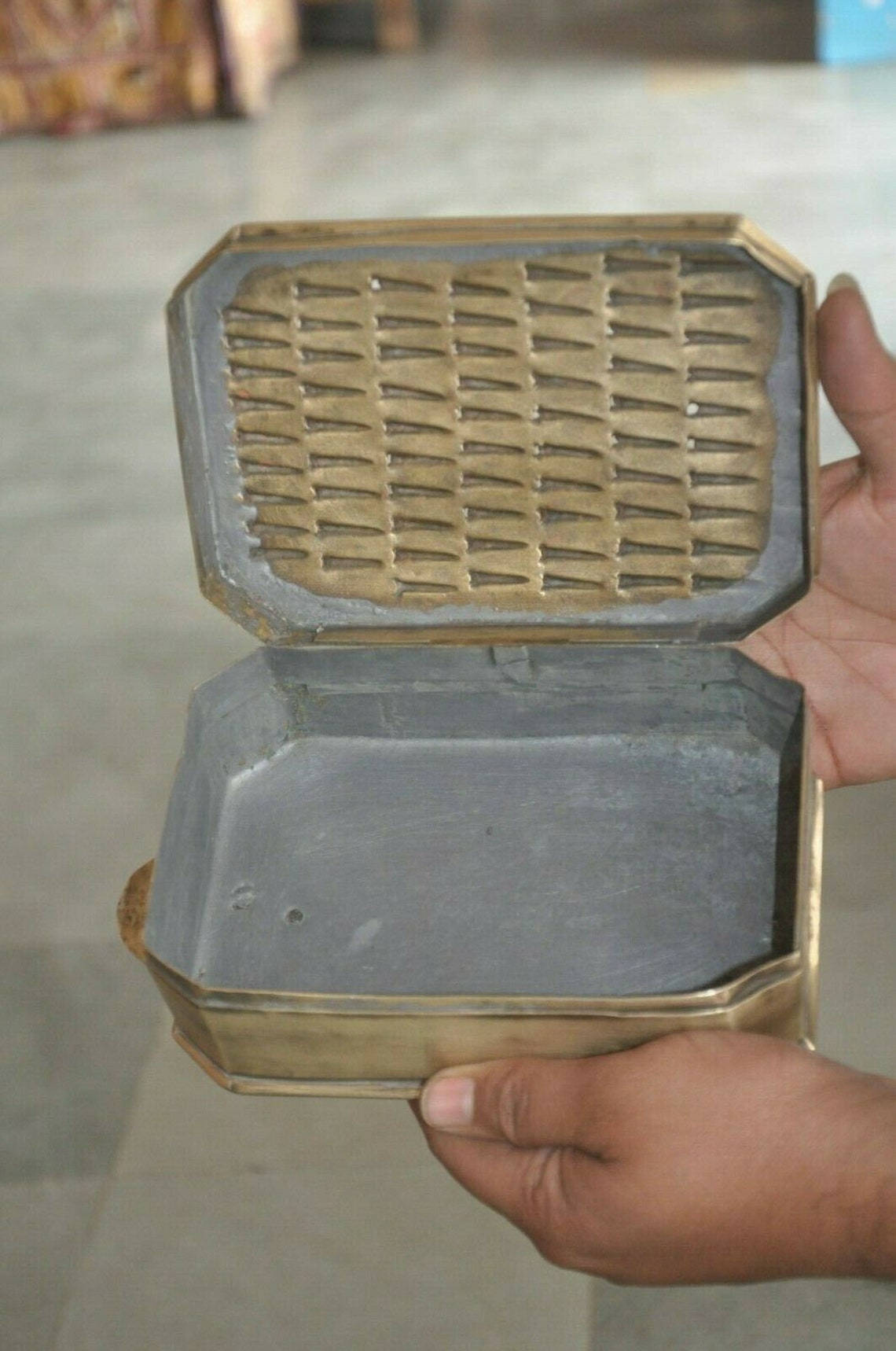 Vintage Brass Cheese Grater/ Brass Vegetable Shredder/ Indian Etsy