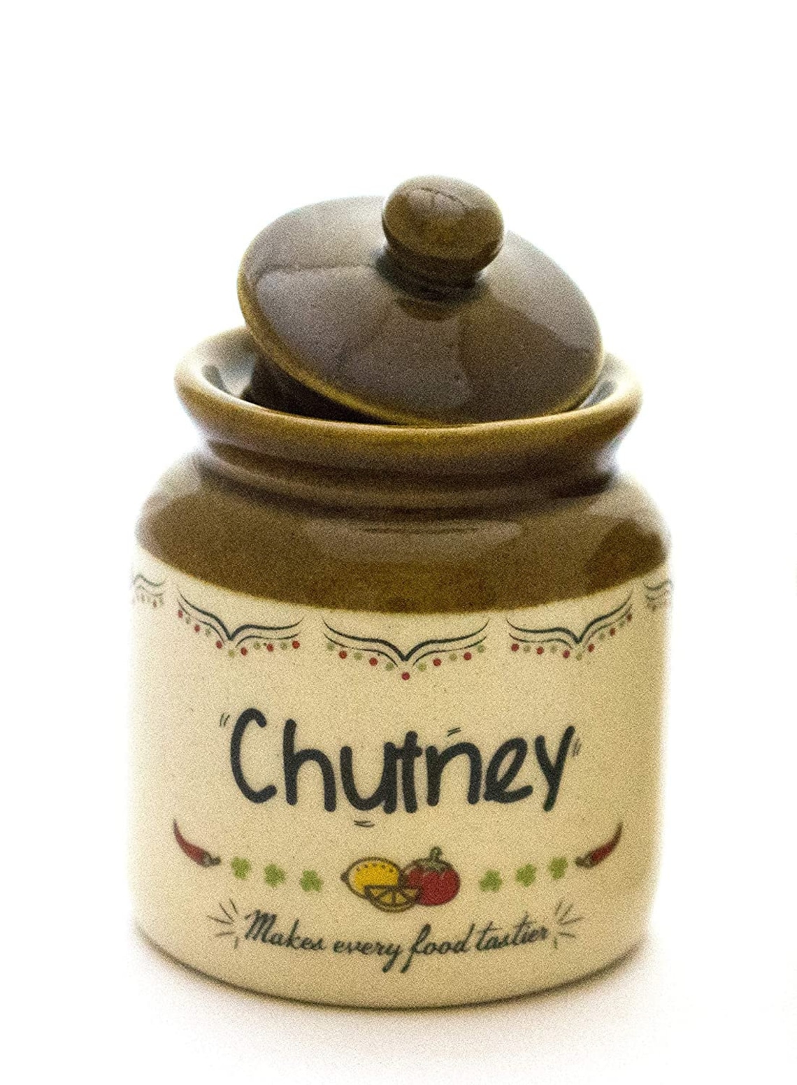 Ceramic pickle jar with lid set of 4 Achaar Bharni Ceramic Etsy