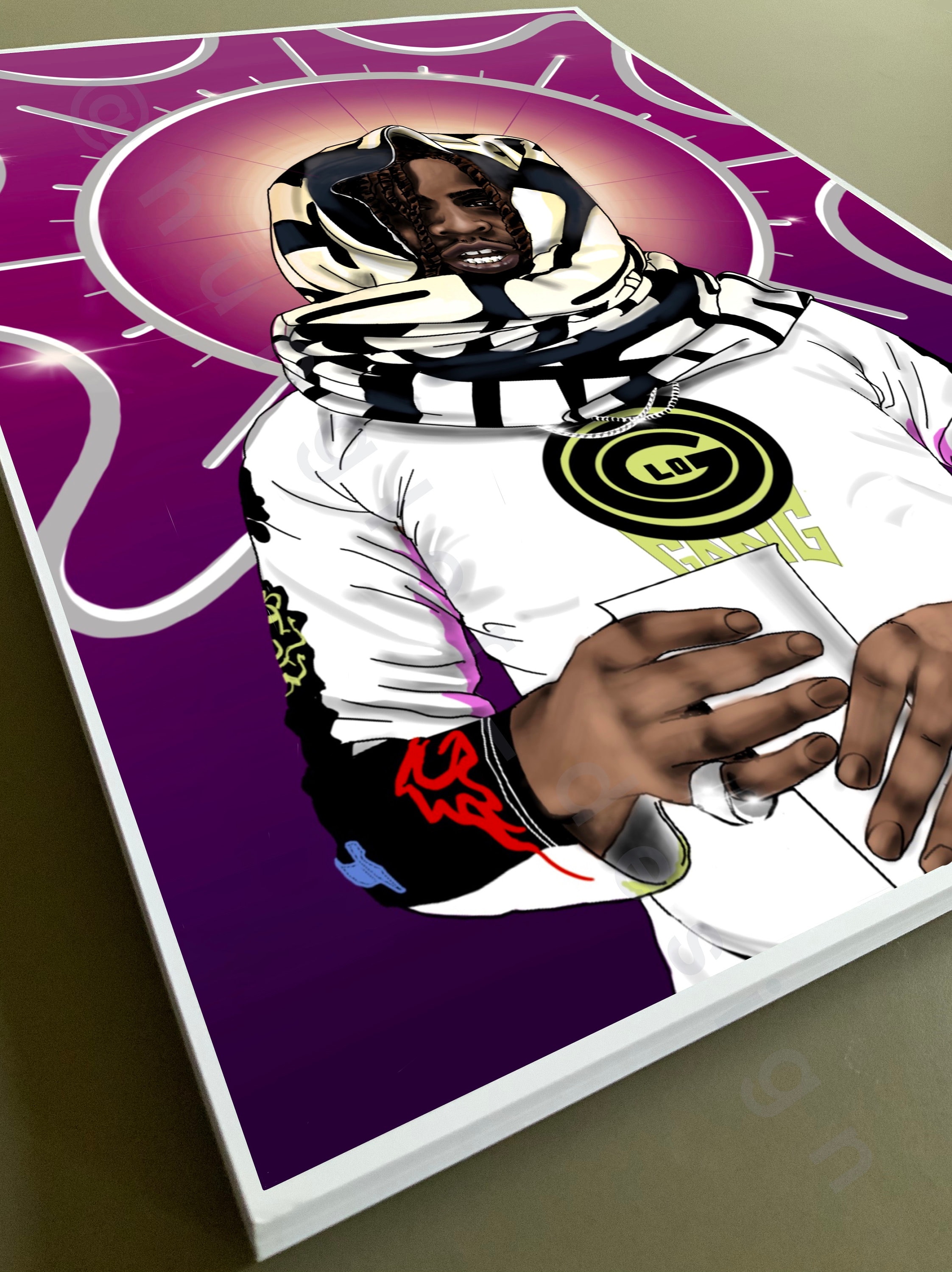 Prints A3 Chief Keef Hip-hop Art Decoration King of Drill Chicago - Etsy  Sweden, image size:2245x3000