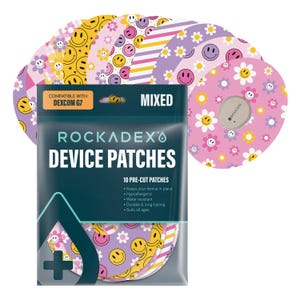 Dexcom G7 adhesive patches Smiley