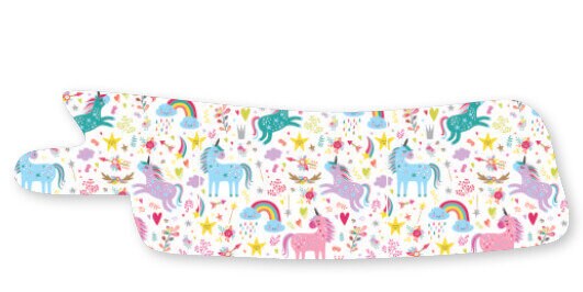 Ng tube, Nasogastric or Oxygen tube adhesive tape 10 pack - Unicorns & Rainbows design