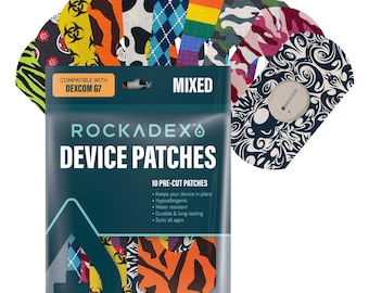 Dexcom G7 2&quot; adhesive patches mix 10 pack