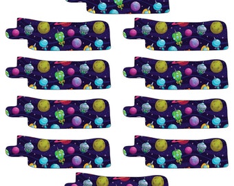 Ng tube Nasogastric or Oxygen tube adhesive tape 10 pack Space theme.