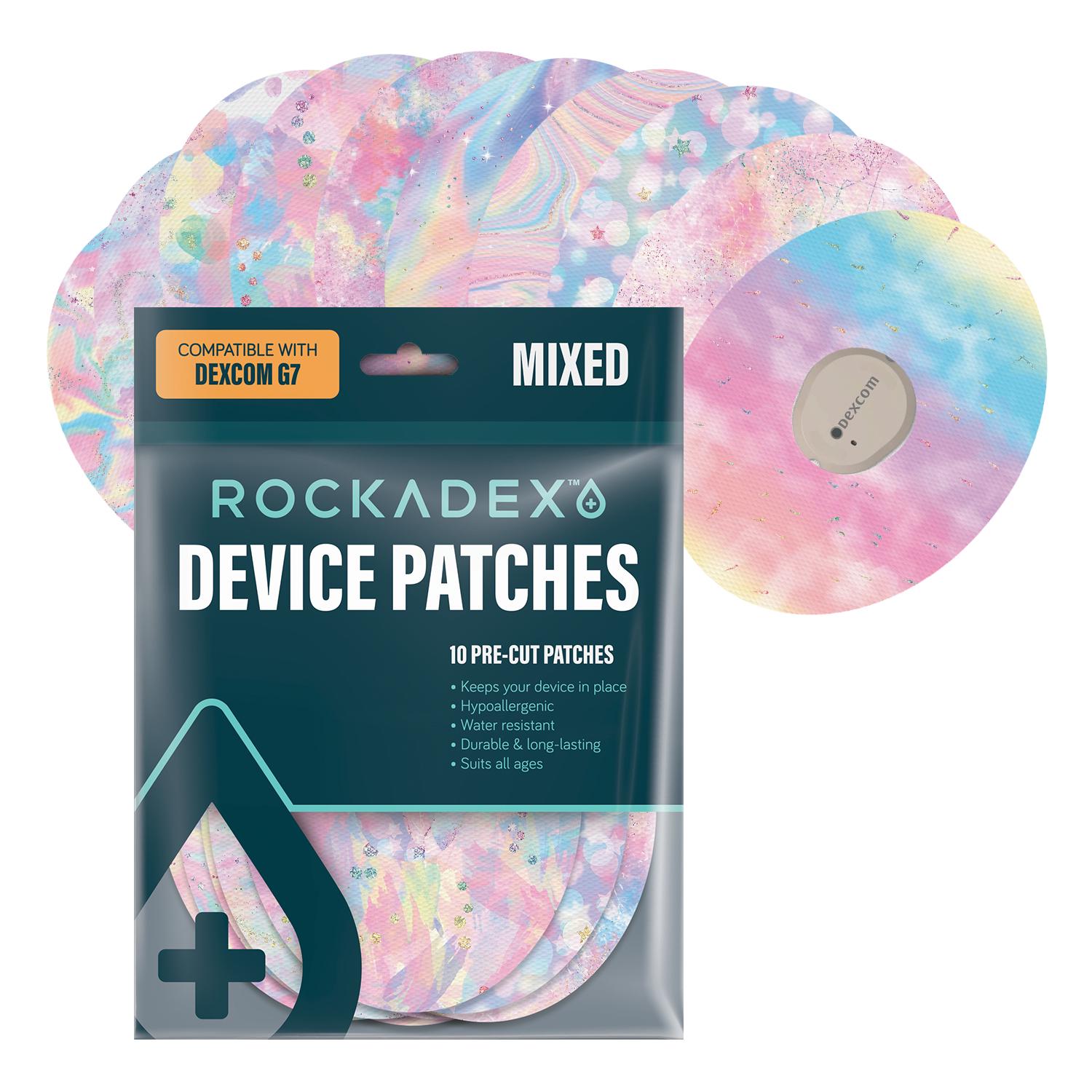 Dexcom G7 adhesive patches Iridescent