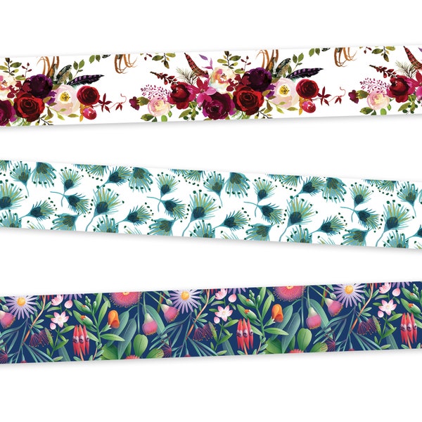Ng tube, Nasogastric or Oxygen tube adhesive tape length -  Floral MIX pack, 1.5 metres.