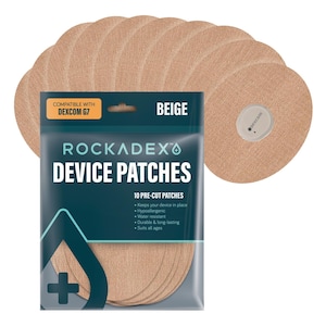 Dexcom G7 adhesive patches beige 10 pack