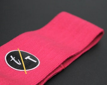 X Heavy Resistance Band | Hot Pink