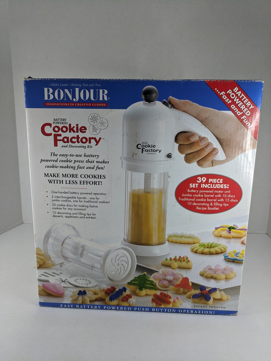 BonJour Cookie Factory y Kit de decoración 37 piezas de Etsy España