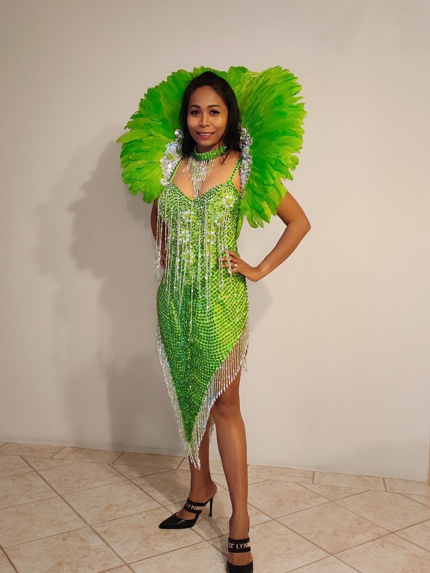 green emerald velvet dress Jovani 36656 Prom Dress - Neon Green