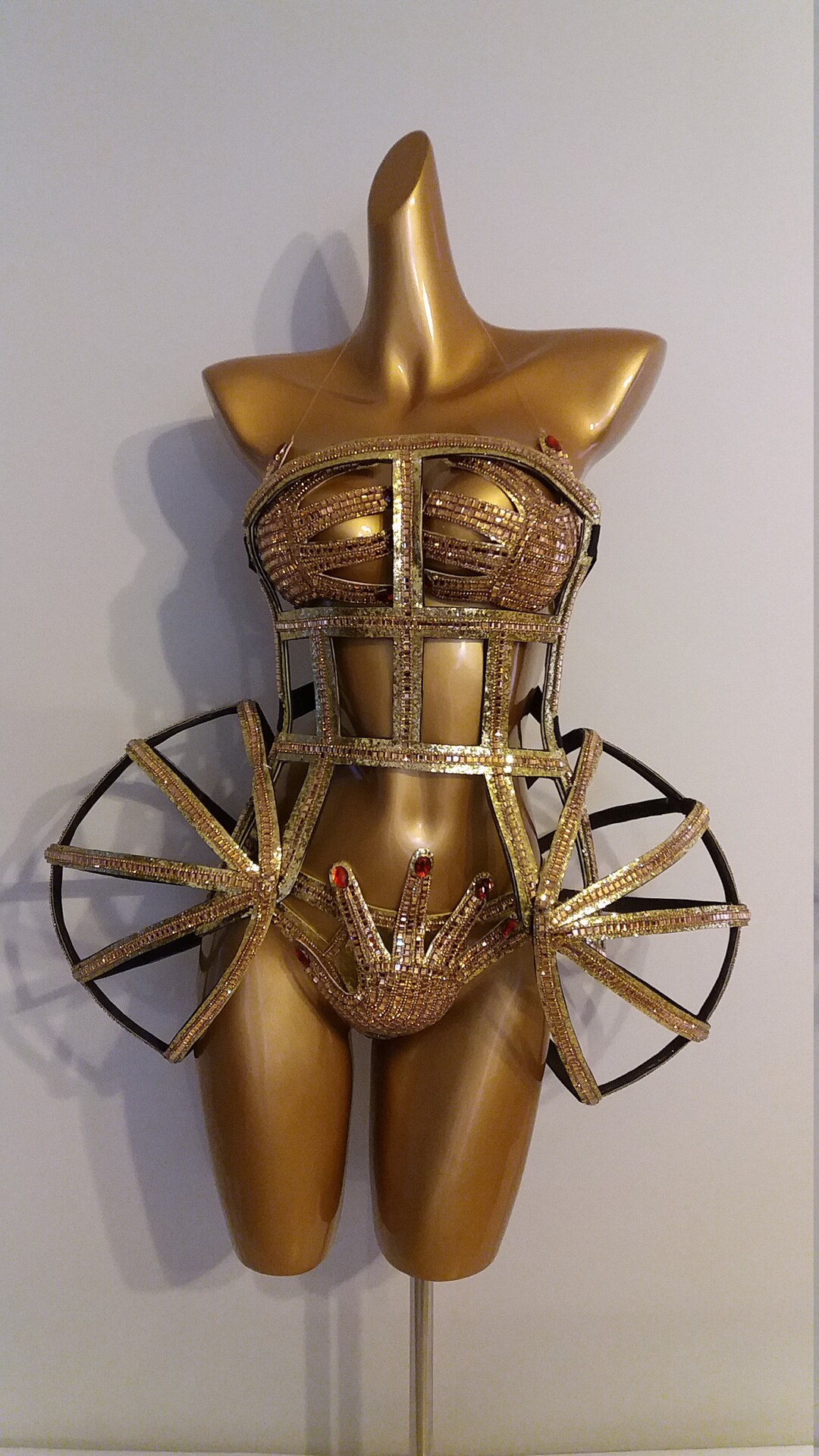 Crystal Cage Corset Jumpsuit main image 0