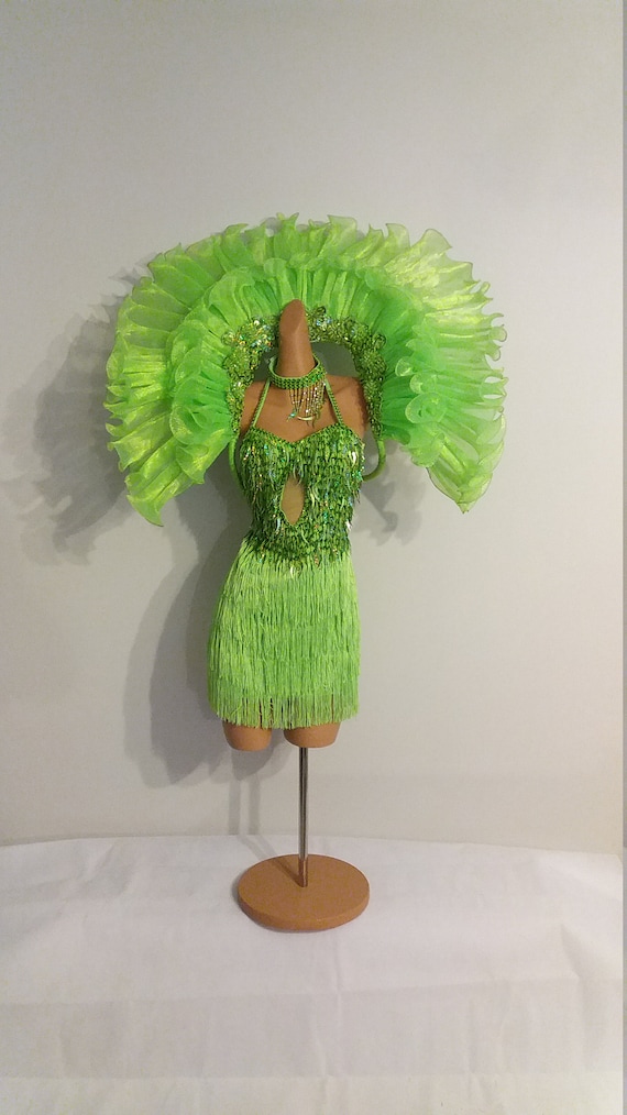 Disfraz De Carnaval Mardi Gras Para Niña - Vestido Con Gafas, Colores Tradicionales, Tallas 100-150