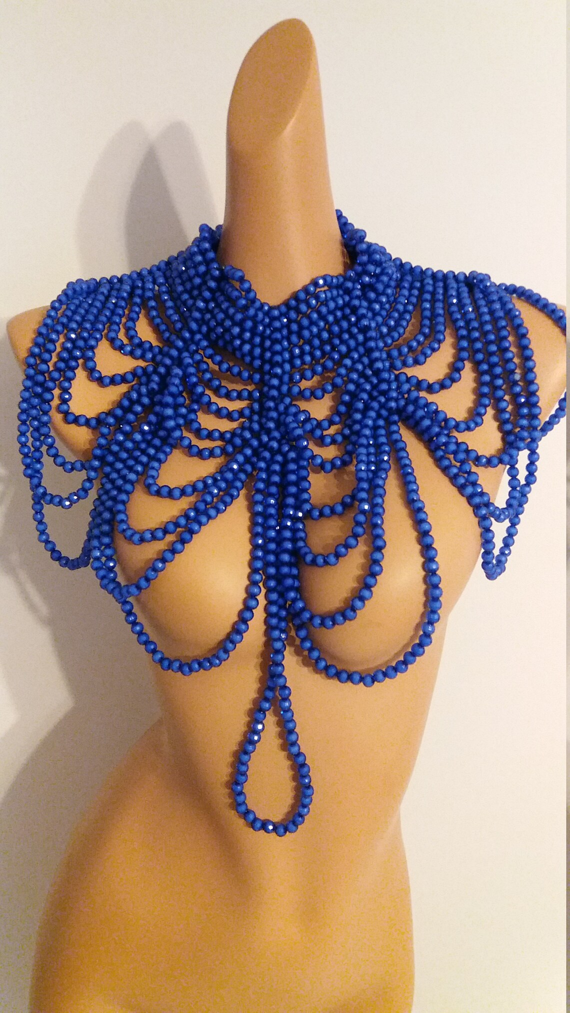 Adelbo Beaded Collar Top