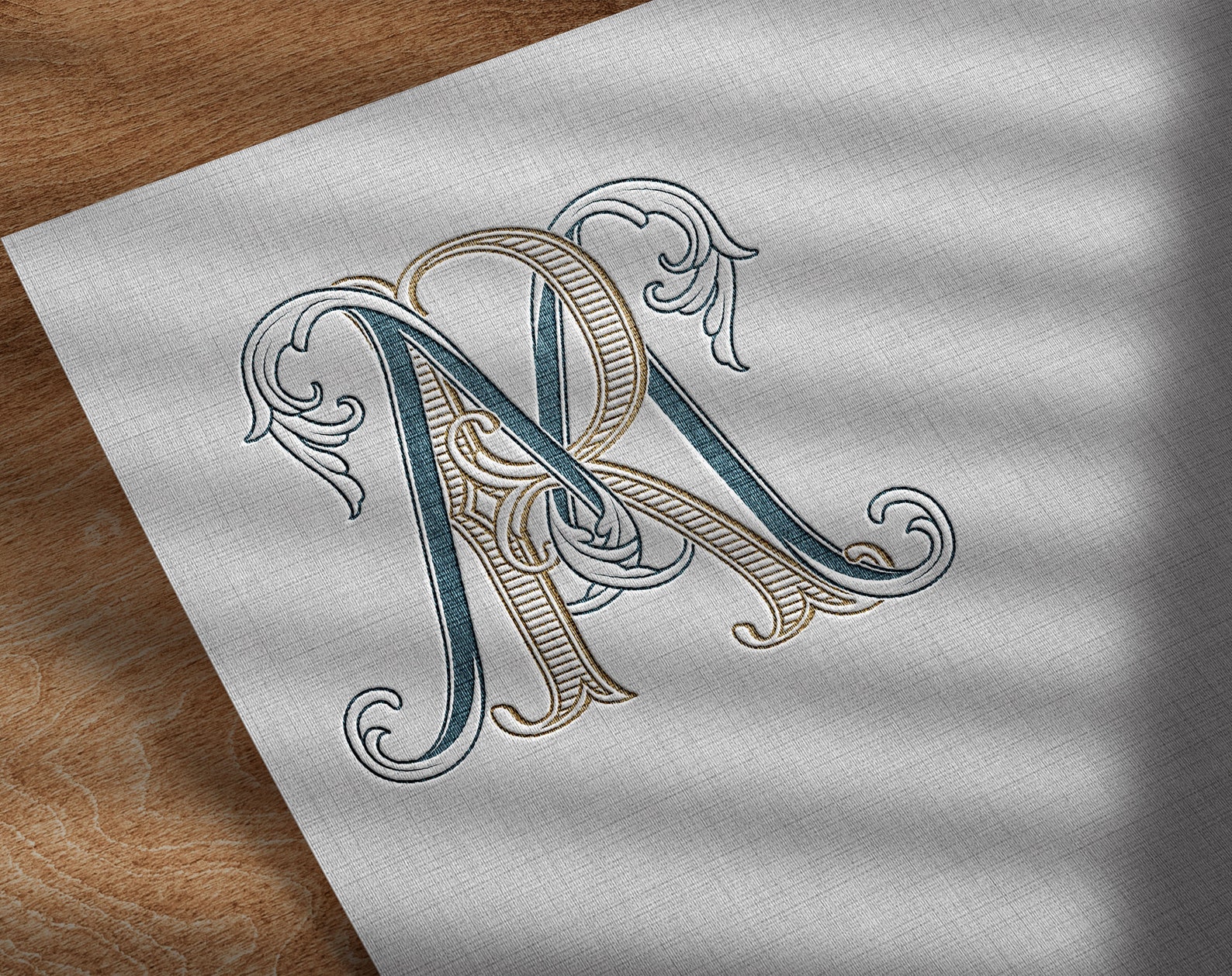 MR Wedding Monogram Logo: Color Changeable (digital Download) - Etsy