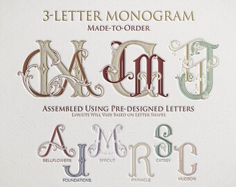 Artisan Monograms