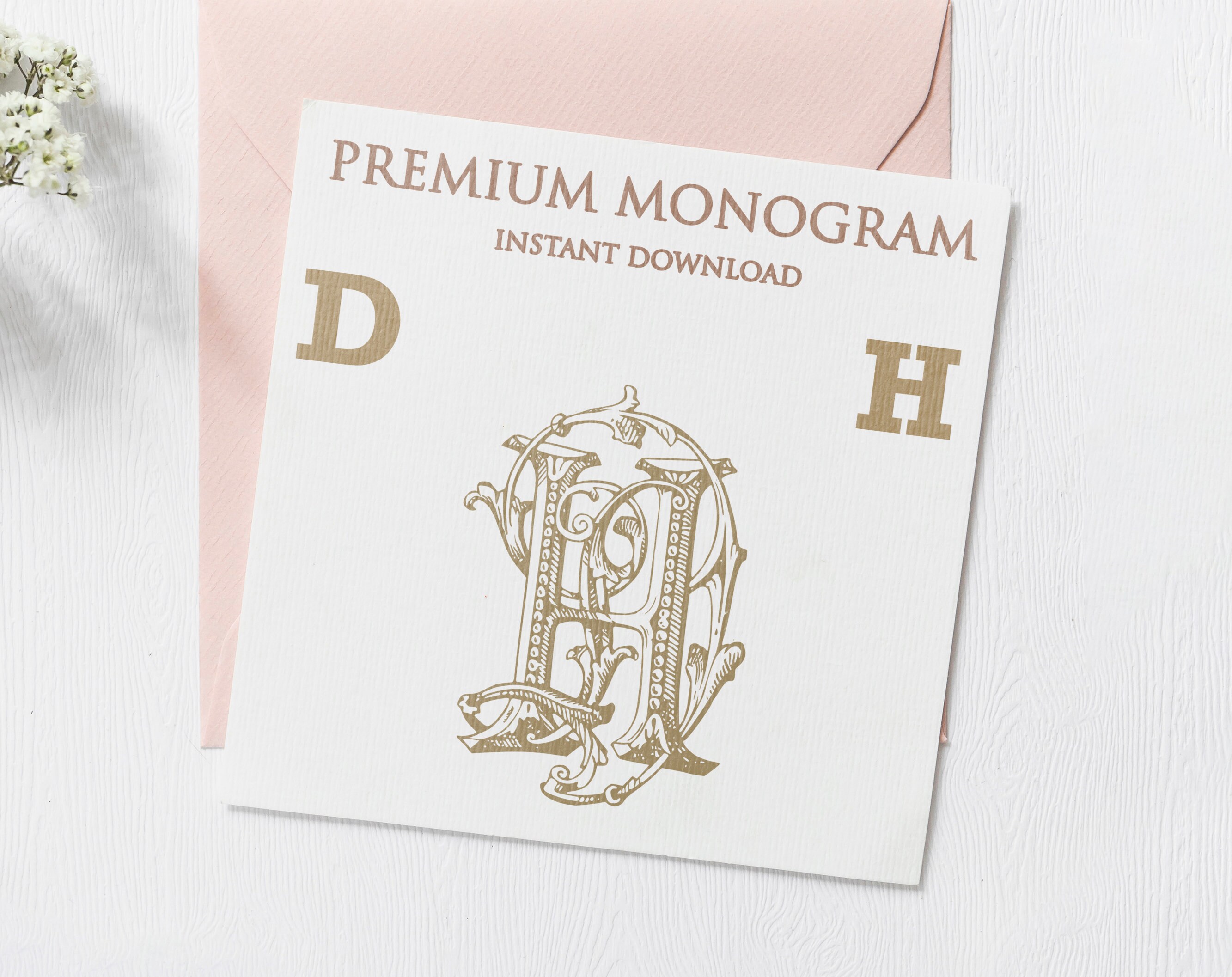 Premium Vector  Mm initial wedding logo handwriting jewelry logo