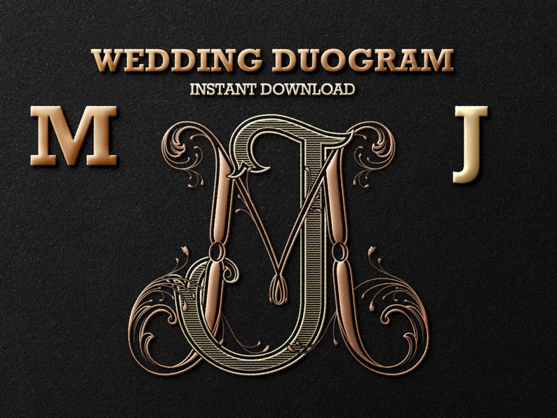 Download Cut File Monogram Svg Wedding Monogram Font Vintage Monogram Vector Mj Jm 2 Letter Wedding Duogram Logo Traditional Wedding Monogram Paper Party Kids Craft Supplies Tools Lifepharmafze Com