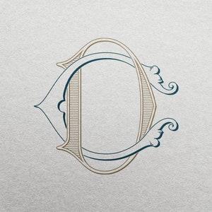 2 Letter Monogram with Letters CD | Digital Download - Wedding Monogram SVG, Personal Logo, Wedding Logo for Wedding Invitations