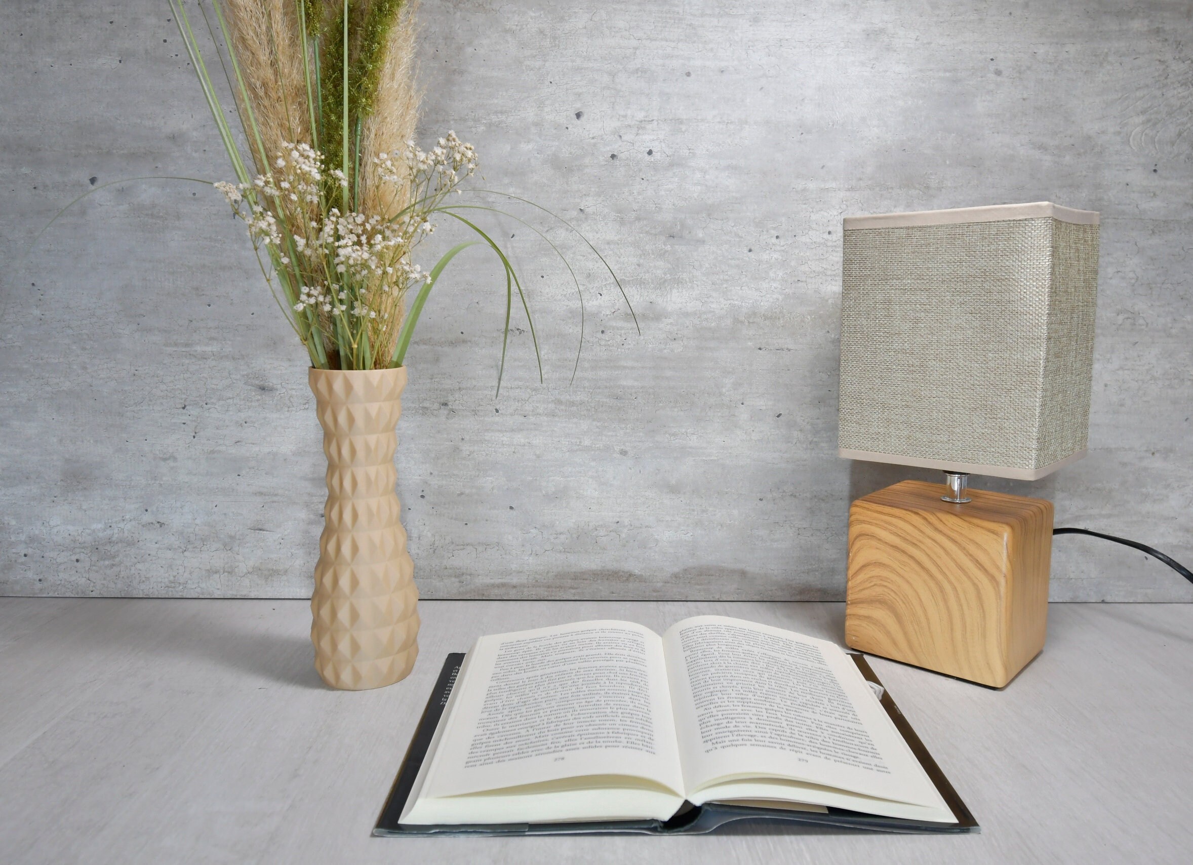 Vase Pour Fleurs Séchées et Décoration Intérieure Écoresponsable Zen