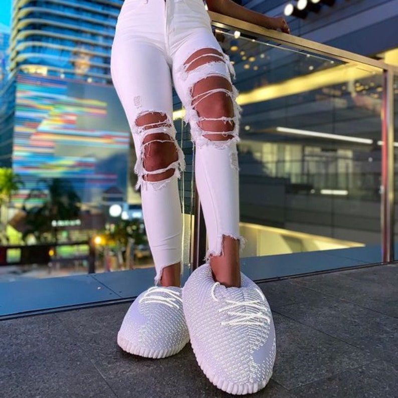 Jordan Slippers Style Sneaker Slippers Jordan Plush Etsy