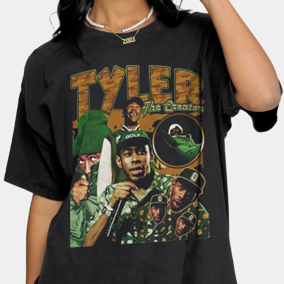 Tyler The Creator T-Shirt Tyler The Creator Flower Boy Rap | Etsy