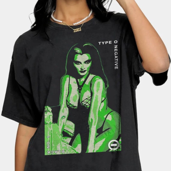 Lily Munster Bloody Kisses Type O Negative T Shirt Etsy