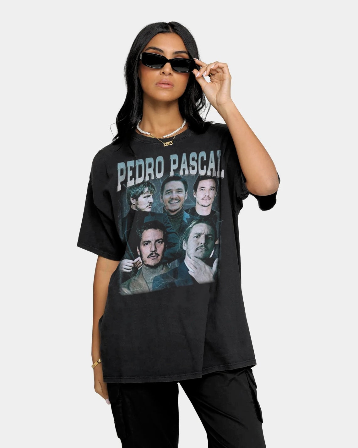 Pedro Pascal Shirt Pedro Pascal 90s Vintage Graphic Tee Etsy