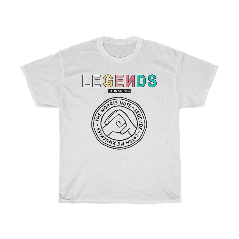 New 100/% Cotton Boys Girls Legends Norris Nuts Casual Short Sleeve T-Shirt Tops