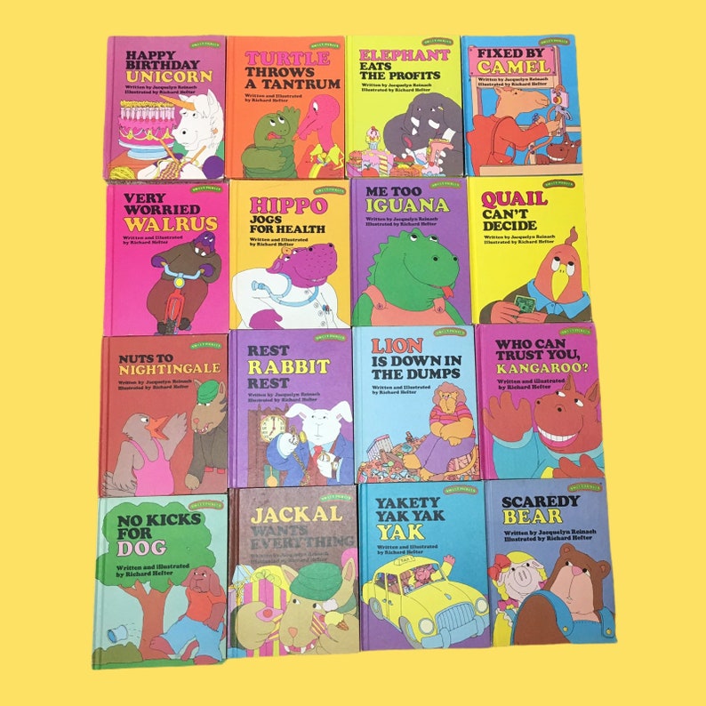 Sweet Pickles Animals Vintage 1978 Hardcover Books You Etsy