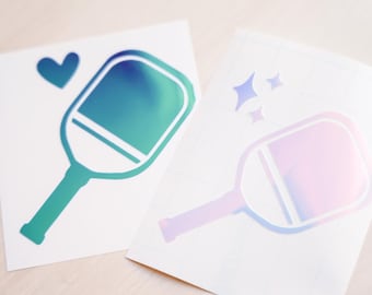 Cute Pickleball Paddle Decal | Pickle Heart |  Kawaii and Cute Decal for Laptop, Tablet, Switch, Phone, Journaling, and more!