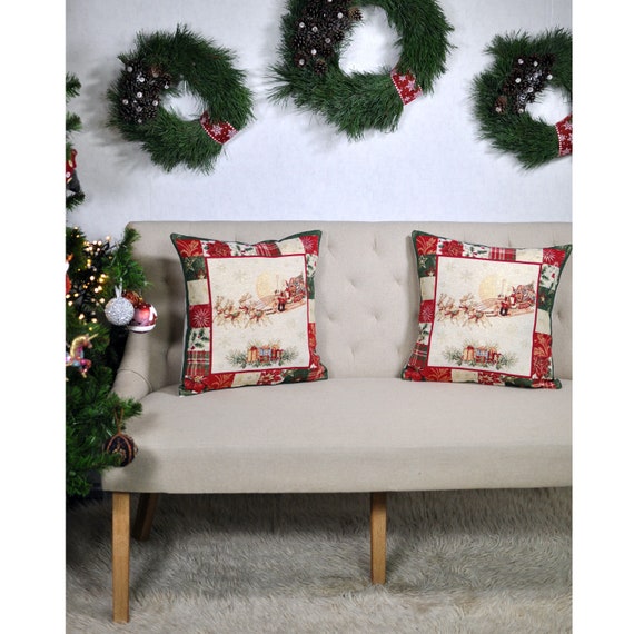 Rustic Christmas Decorative Pillows