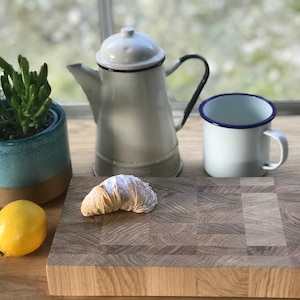 Oak Chopping Board, End Grain Cutting Board, Butcher Block Board,  Chop