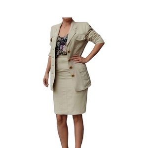 Vintage Louis Feraud Wool Skirt Suit Set – ClosetBlues