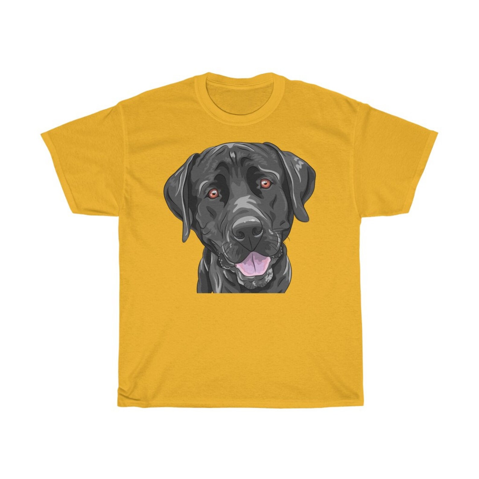 Labrador T Shirt Doggy T Shirt Black Labrador T Shirt | Etsy